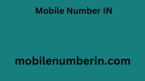 Mobile Number IN