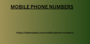 Mobail Phone Numbers
