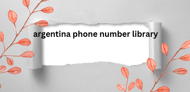 argentina phone number library